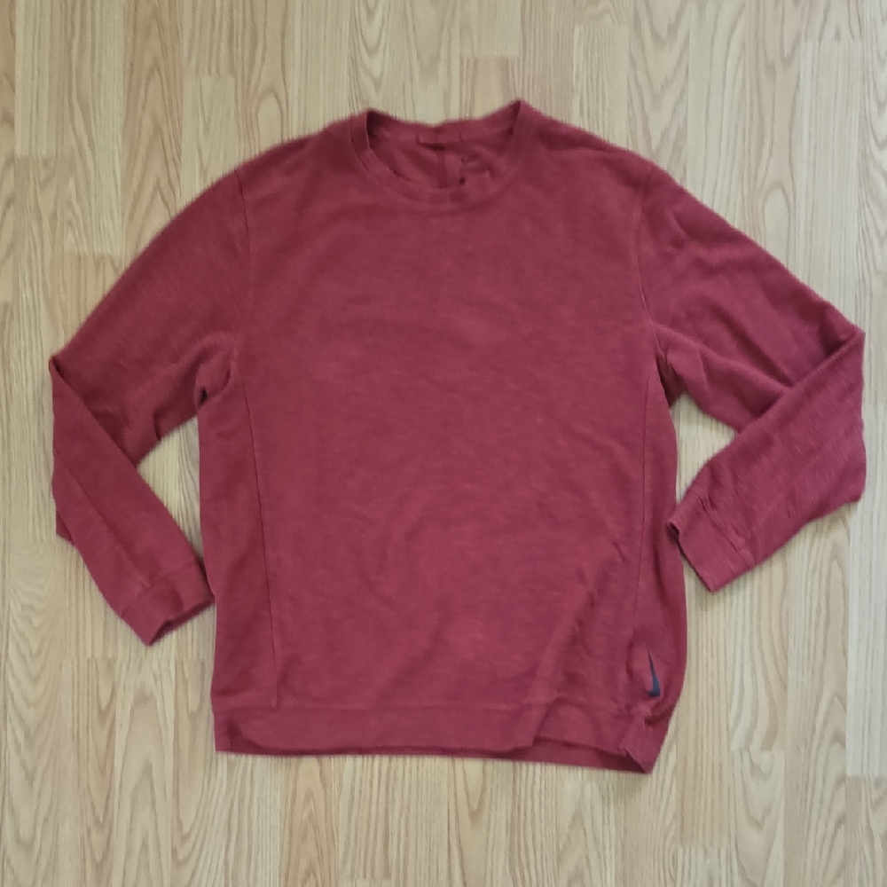 Nike Women's Burgundy Relaxed Fit Pullover